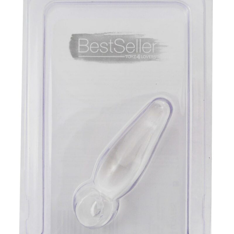 Skaidrus gelinis analinis kaištis „Jammy Jelly Finger Plug“