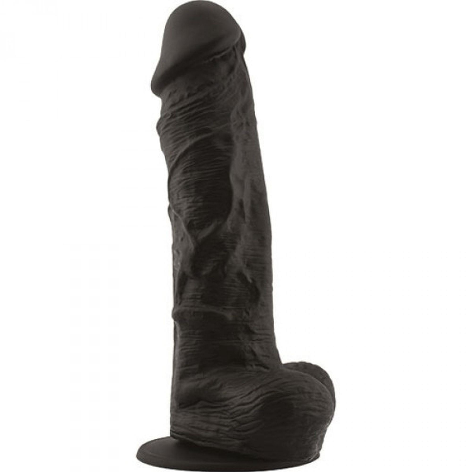 Didelis rankos formos dildo „Real Safe Big Arm“ (juodas) - Image 2