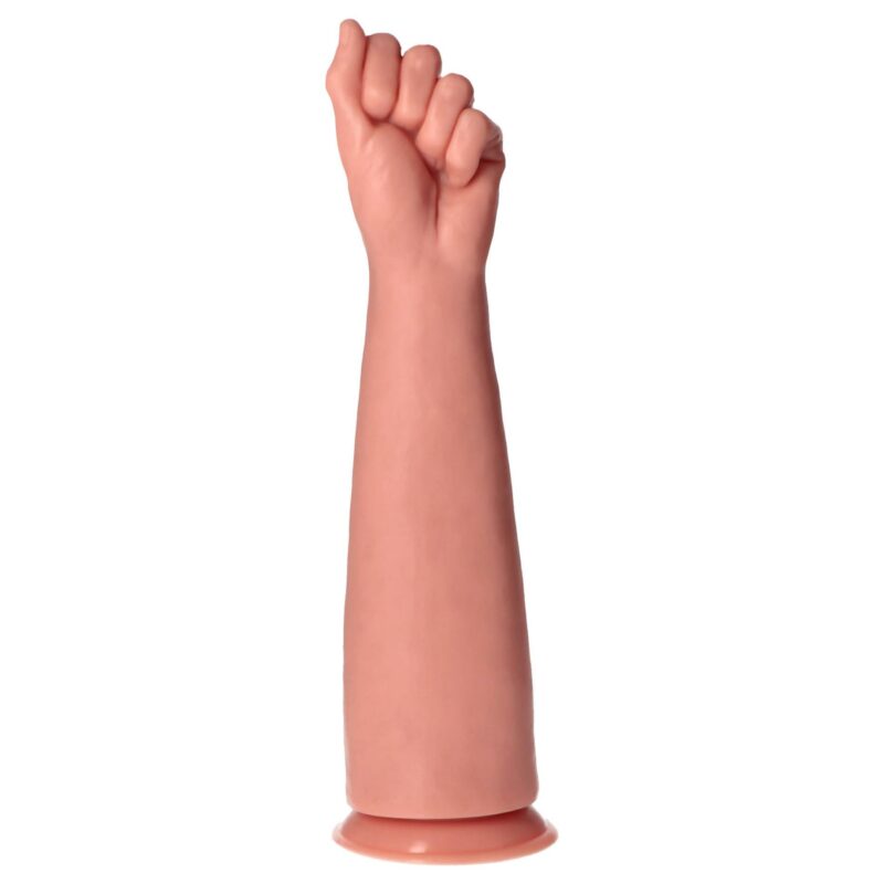 Fistingui skirtas dildo „Sugarloaf“ (kūno spalvos)