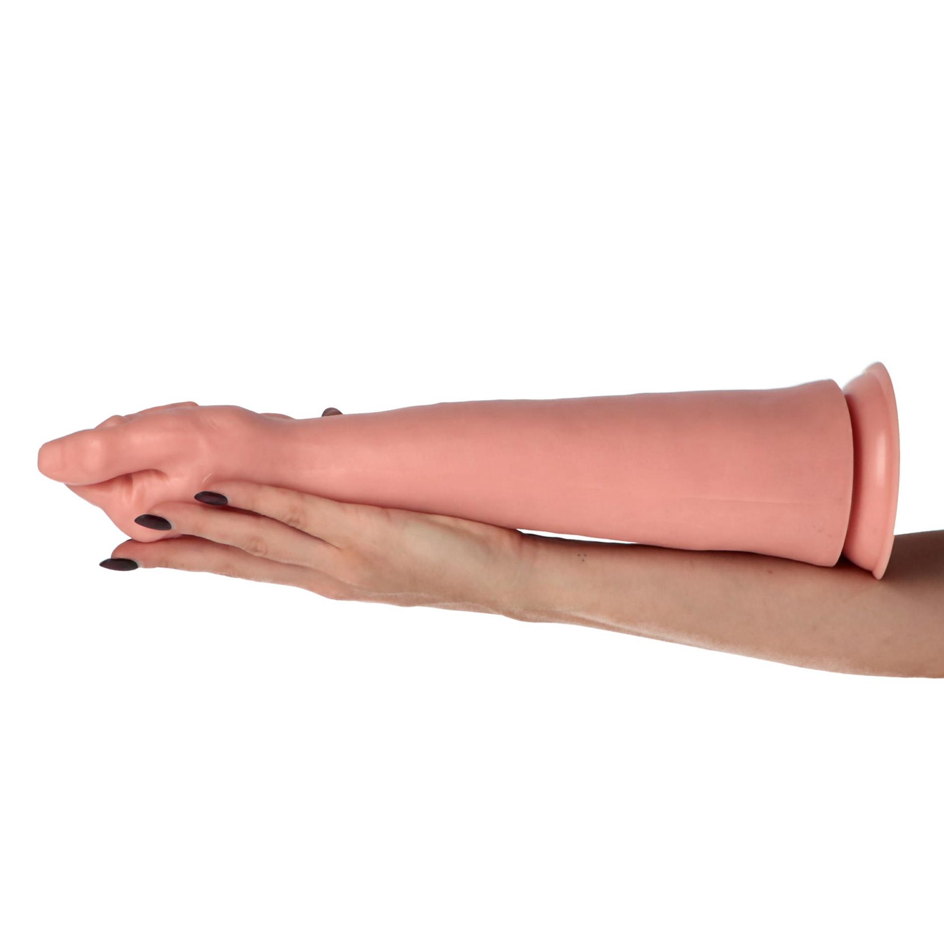 Fistingui skirtas dildo „Sugarloaf“ (kūno spalvos) - Image 2