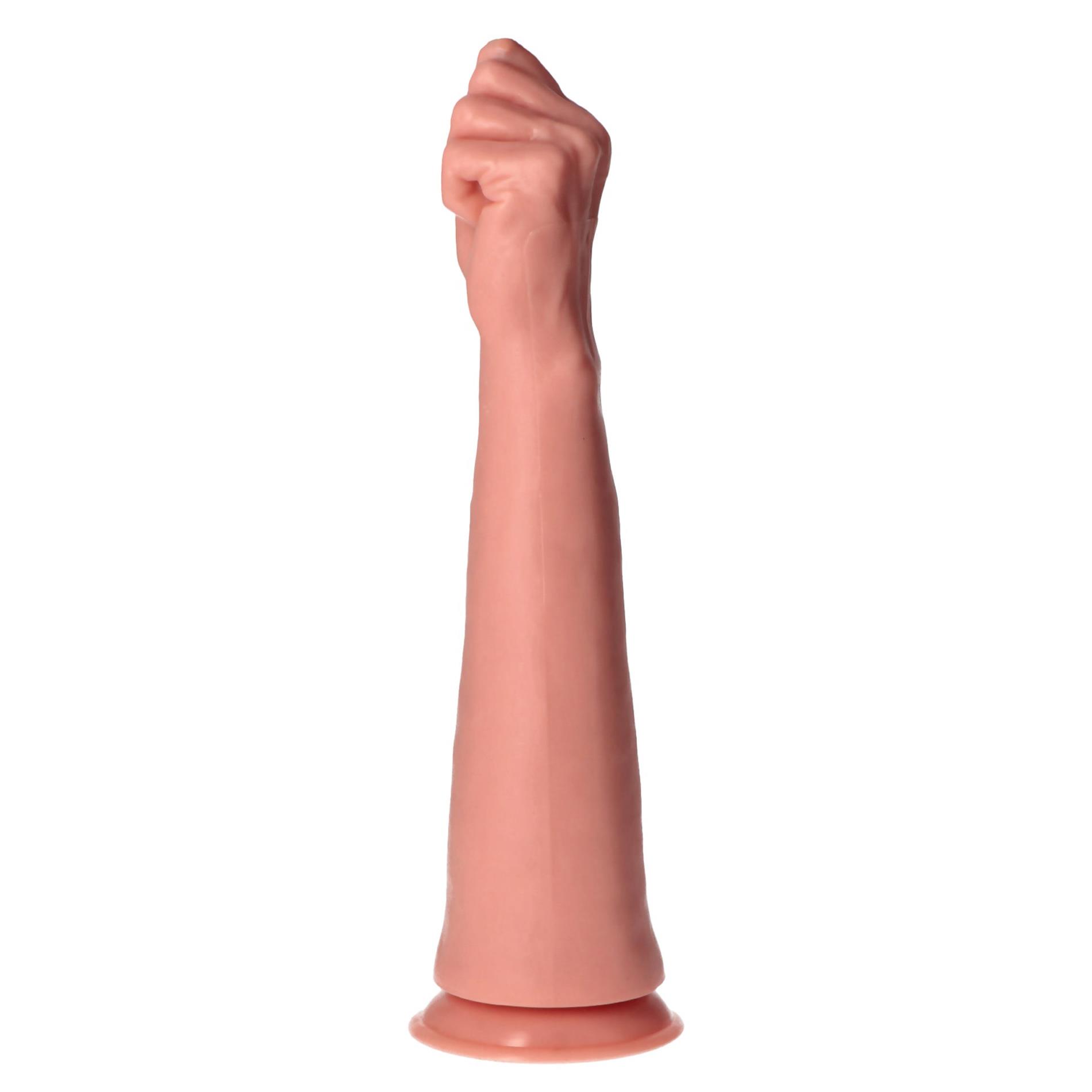 Fistingui skirtas dildo „Sugarloaf“ (kūno spalvos) - Image 4
