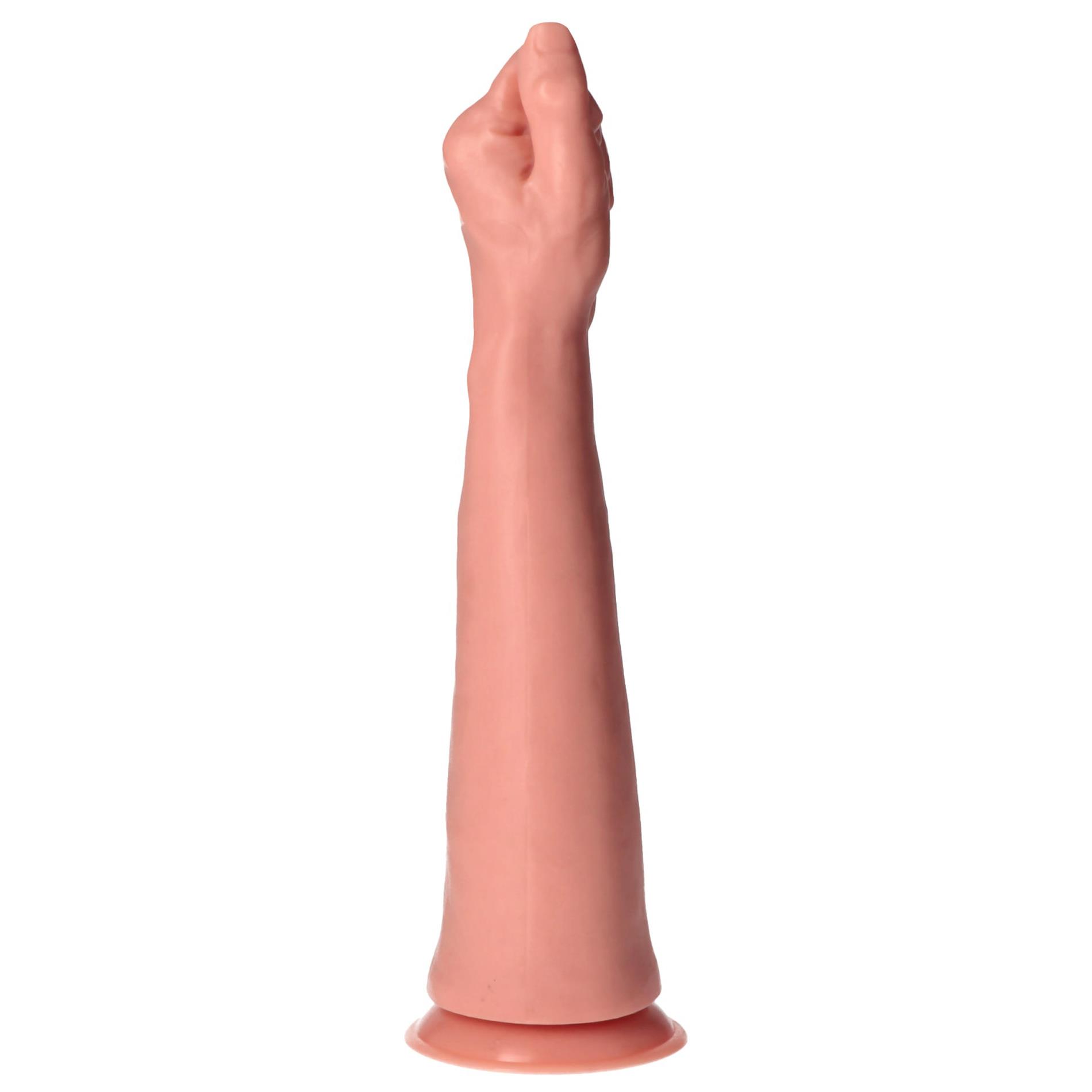 Fistingui skirtas dildo „Sugarloaf“ (kūno spalvos) - Image 6