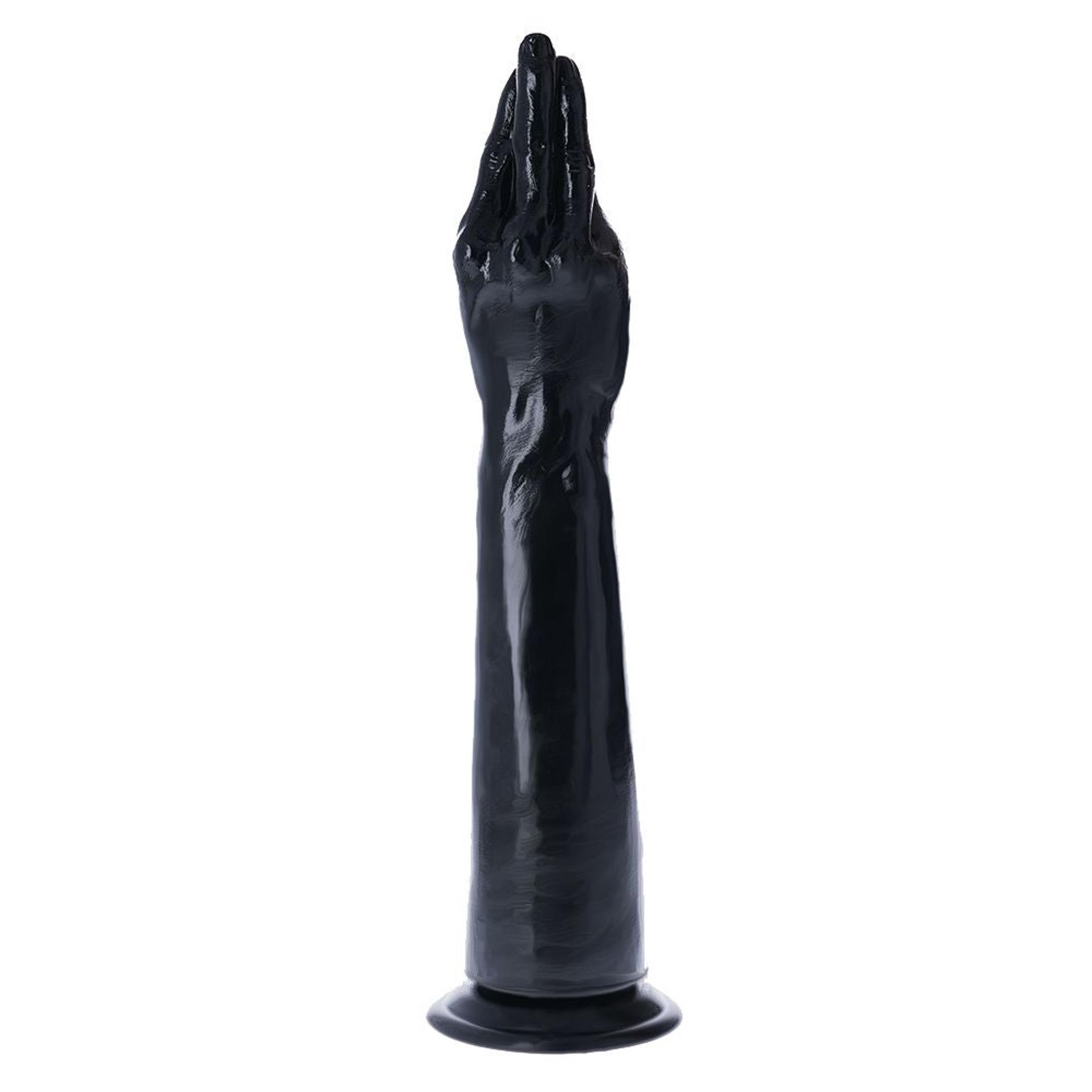 Fistingui skirtas dildo „Mano Fisting Benamera“ (juodas) - Image 6