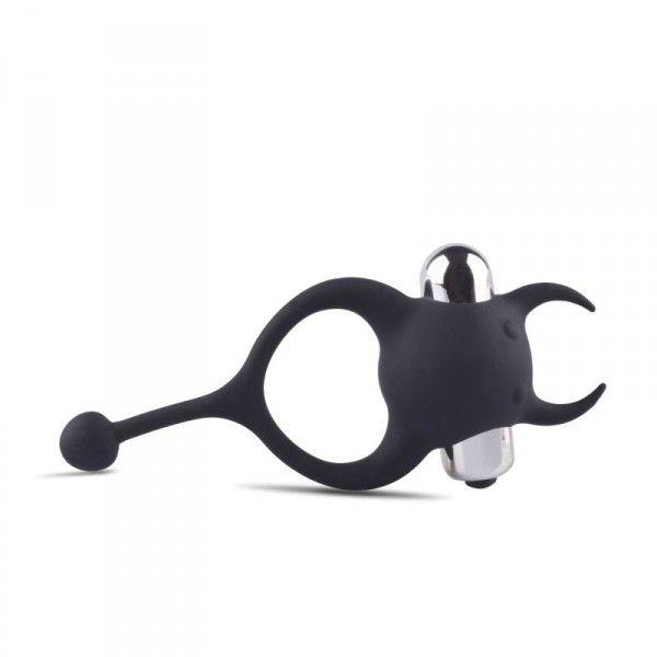 Vibruojantis penio žiedas „Devil Cock Ring“ - Image 3