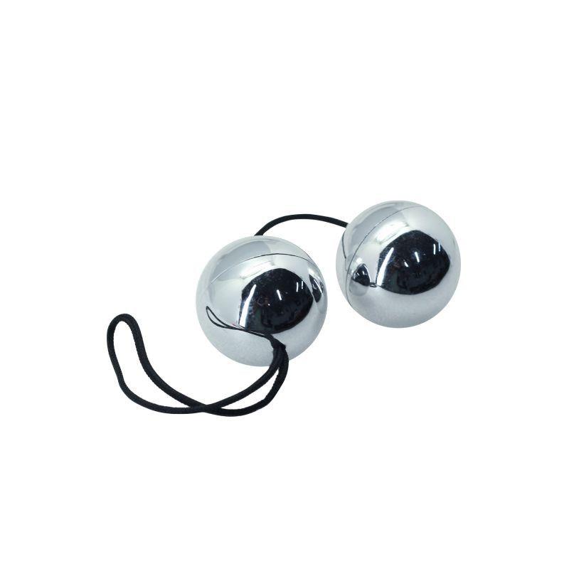 Vaginaliniai rutuliukai „Timeless Orgasm Balls“ (sidabriniai)