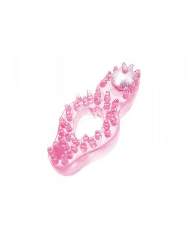 Lankstus penio žiedas „Magic Flexible Cock Ring“ su ūsais jai