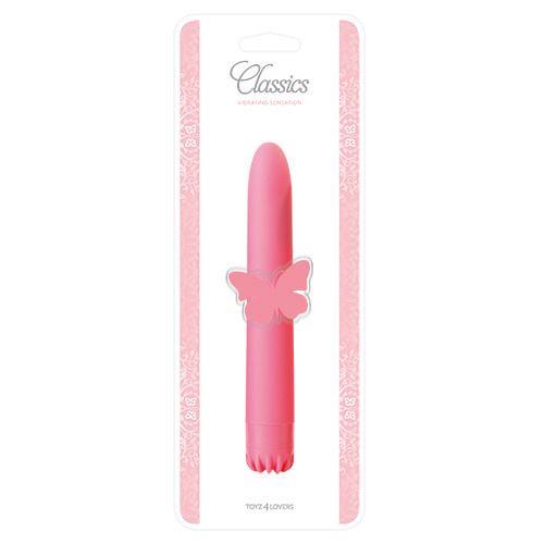 Klasikinis vibratorius „Classic Vibe“ (rožinis, vidutinis)