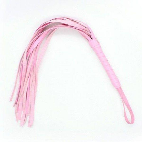 Flogger botagas „Squash Whip“ (rožinis)