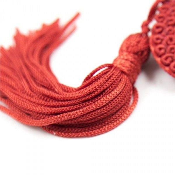 Širdelės formos spenelių papuošalai (raudoni) - Image 3