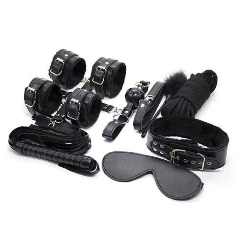 Bondage rinkinys „Top Kit“ juodas