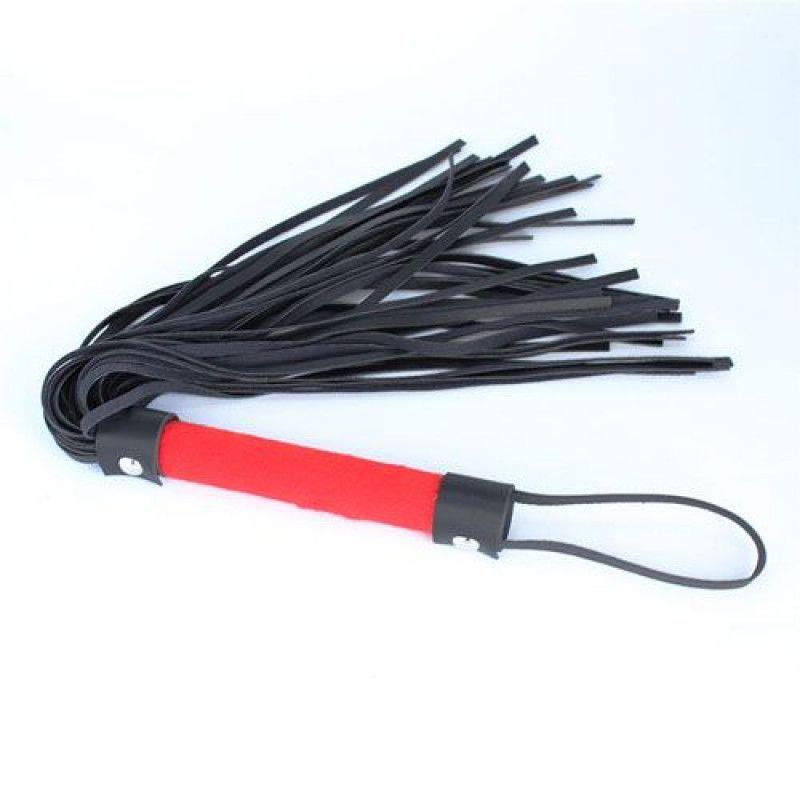 Raudonas bondage rinkinys su botagu - Image 4