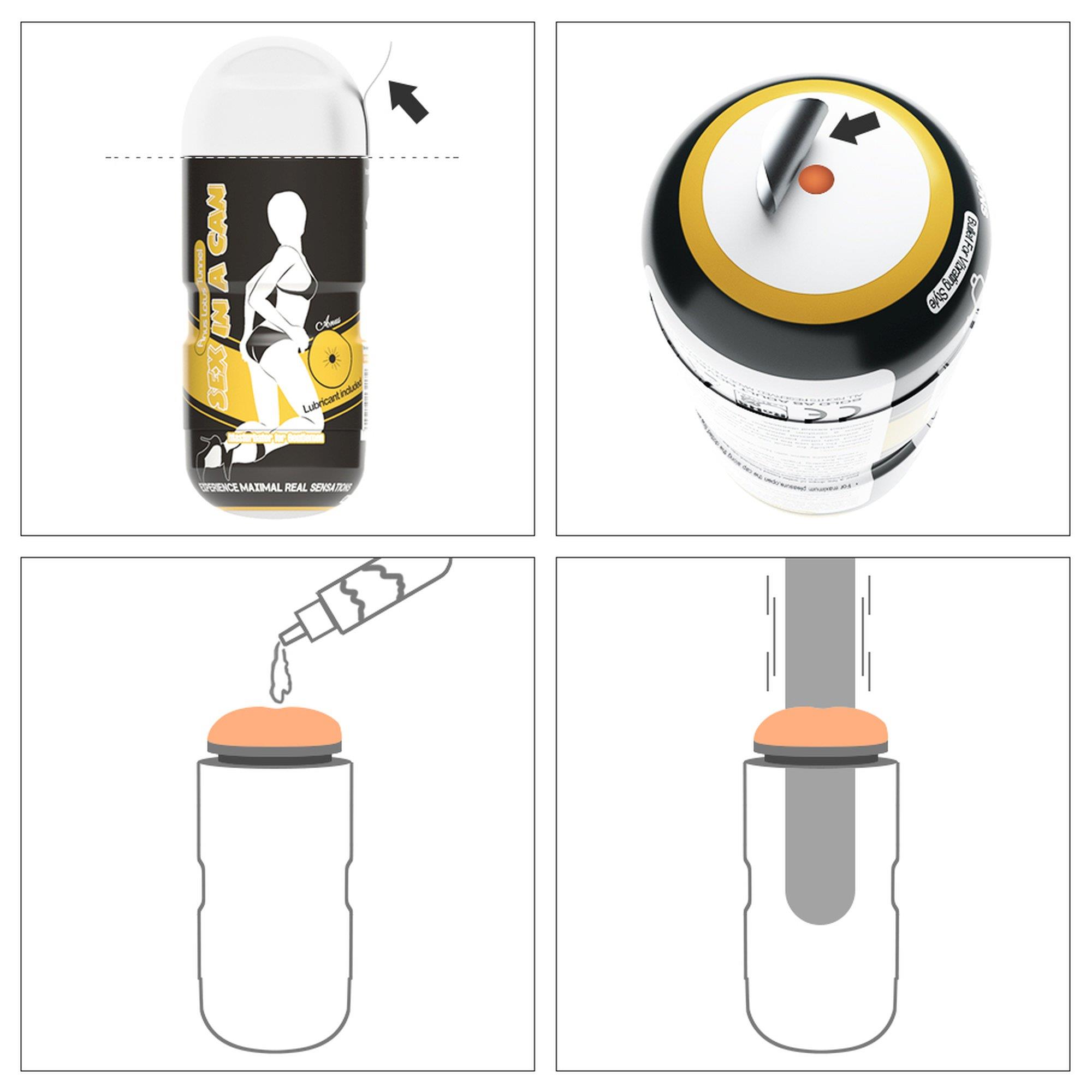 Masturbatorius „Sex In A Can Anus Stamina Tunnel“ - Image 2