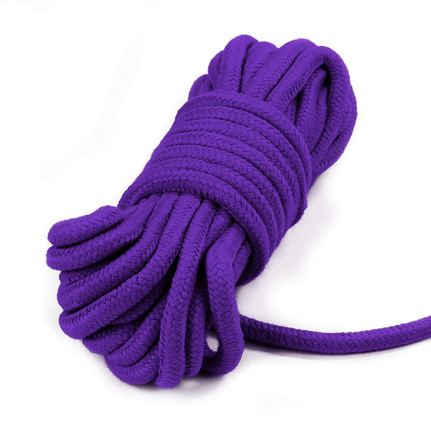 10 m fetišo bondage virvė violetinė - Image 4