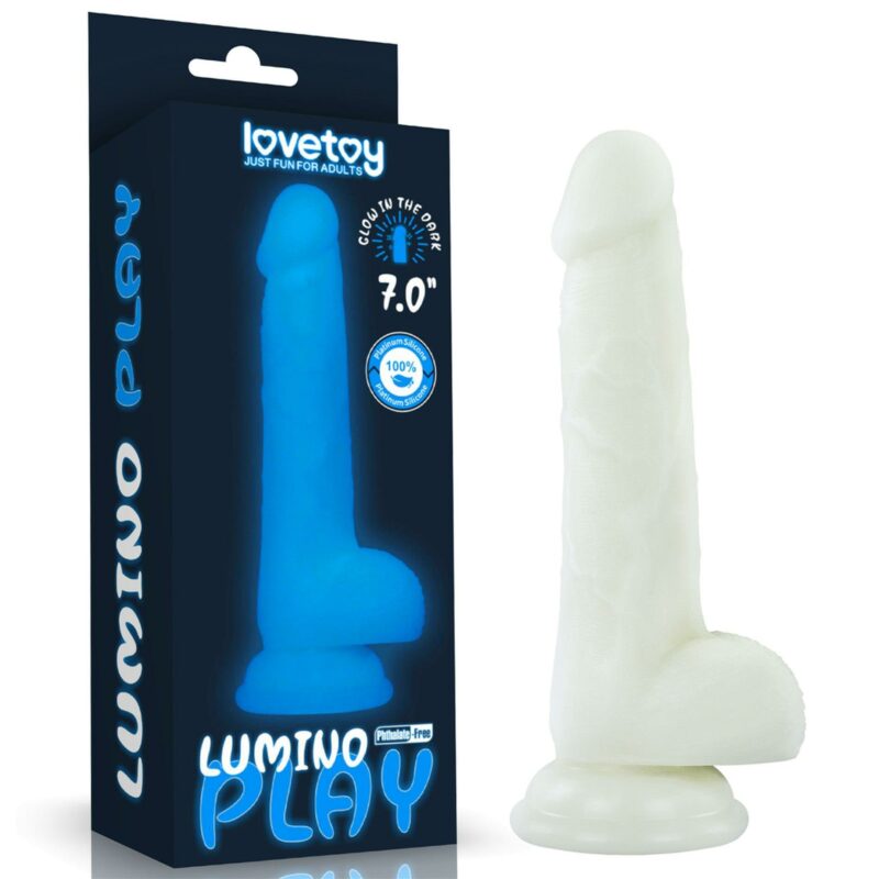 Šviečiantis dildo „Lumino Play“ (1)