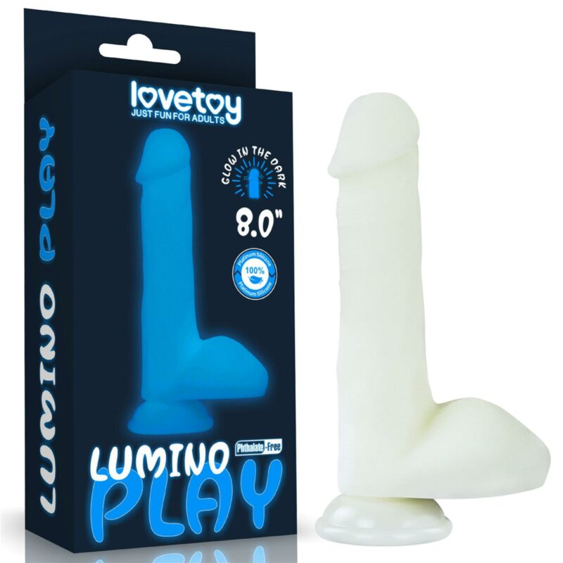 Šviečiantis dildo „Lumino Play“ (4)