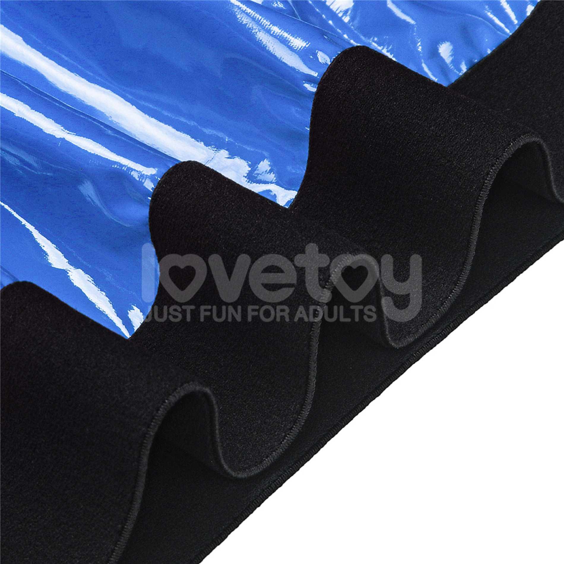 Dirželių šortai su kišene dildo „Chic Strap-On“ mėlyni L (36–39 colio liemuo) - Image 16