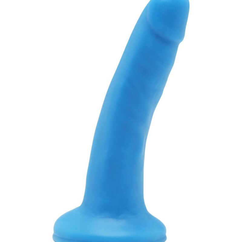 Linksmuolis dildo 6″ (mėlynas)