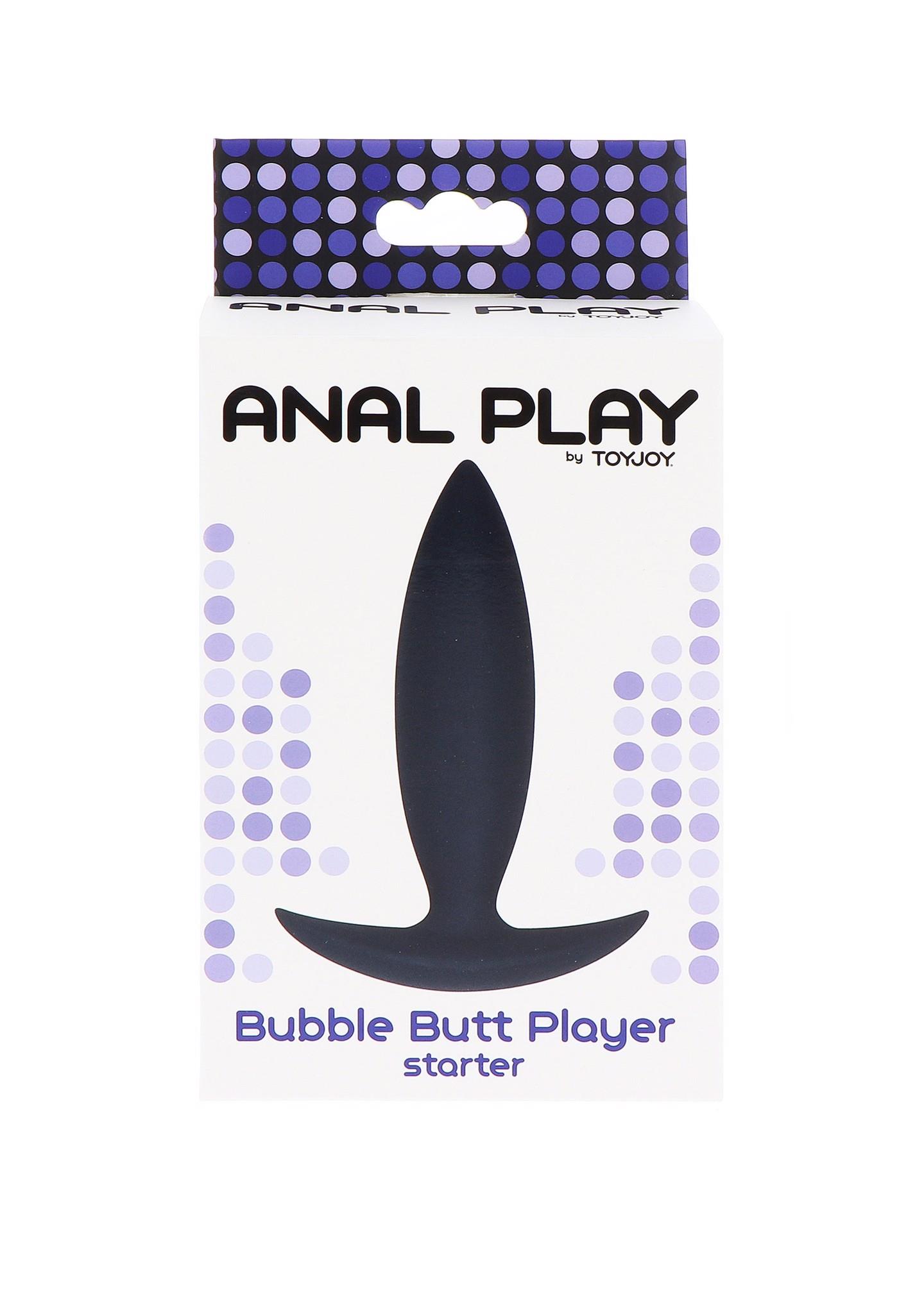 Analinis kaištis „Bubble Butt Player“ Starter (juodas) - Image 2