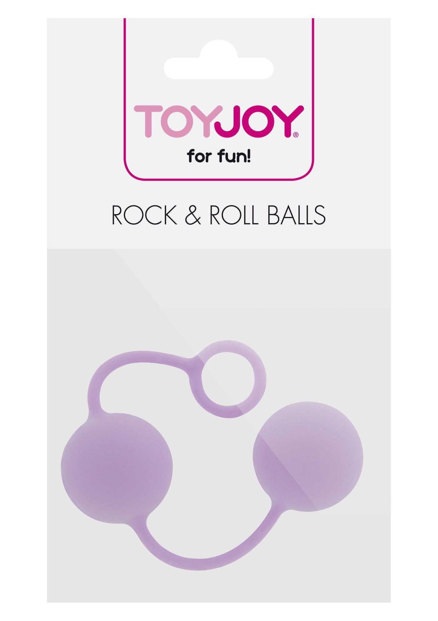 Vaginalinės rutuliukės „Rock & Roll Balls“ (violetinės) - Image 2