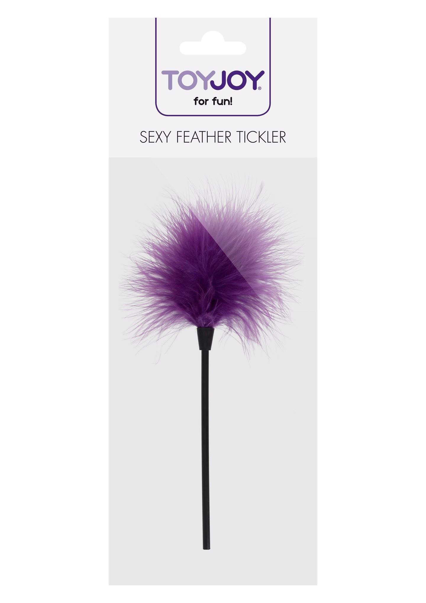 Plunksnų švelnukė „Sexy Feather Tickler“ (violetinis) - Image 2