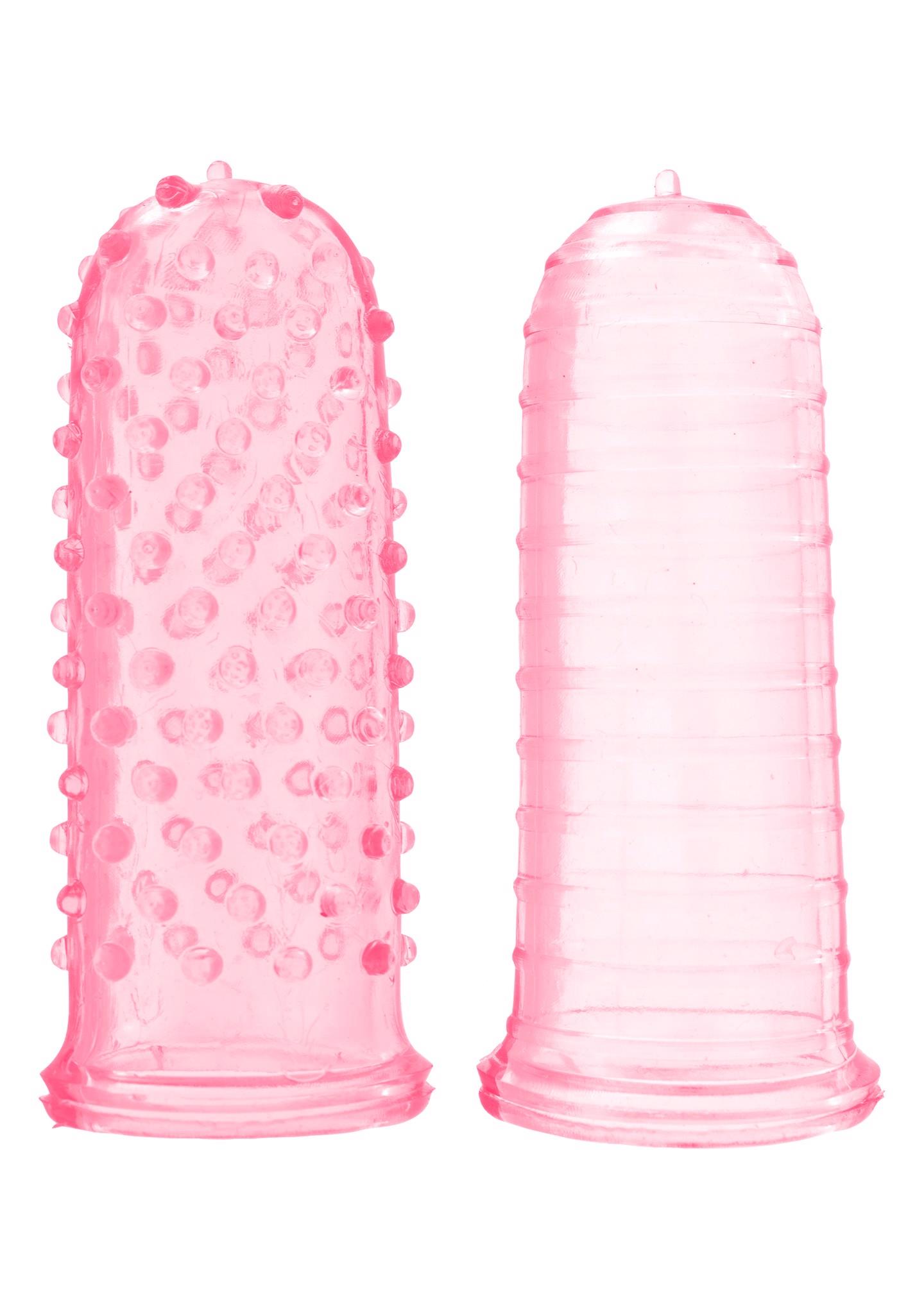 Pirštų stimuliatoriai „Sexy Finger Ticklers“ (rožiniai)