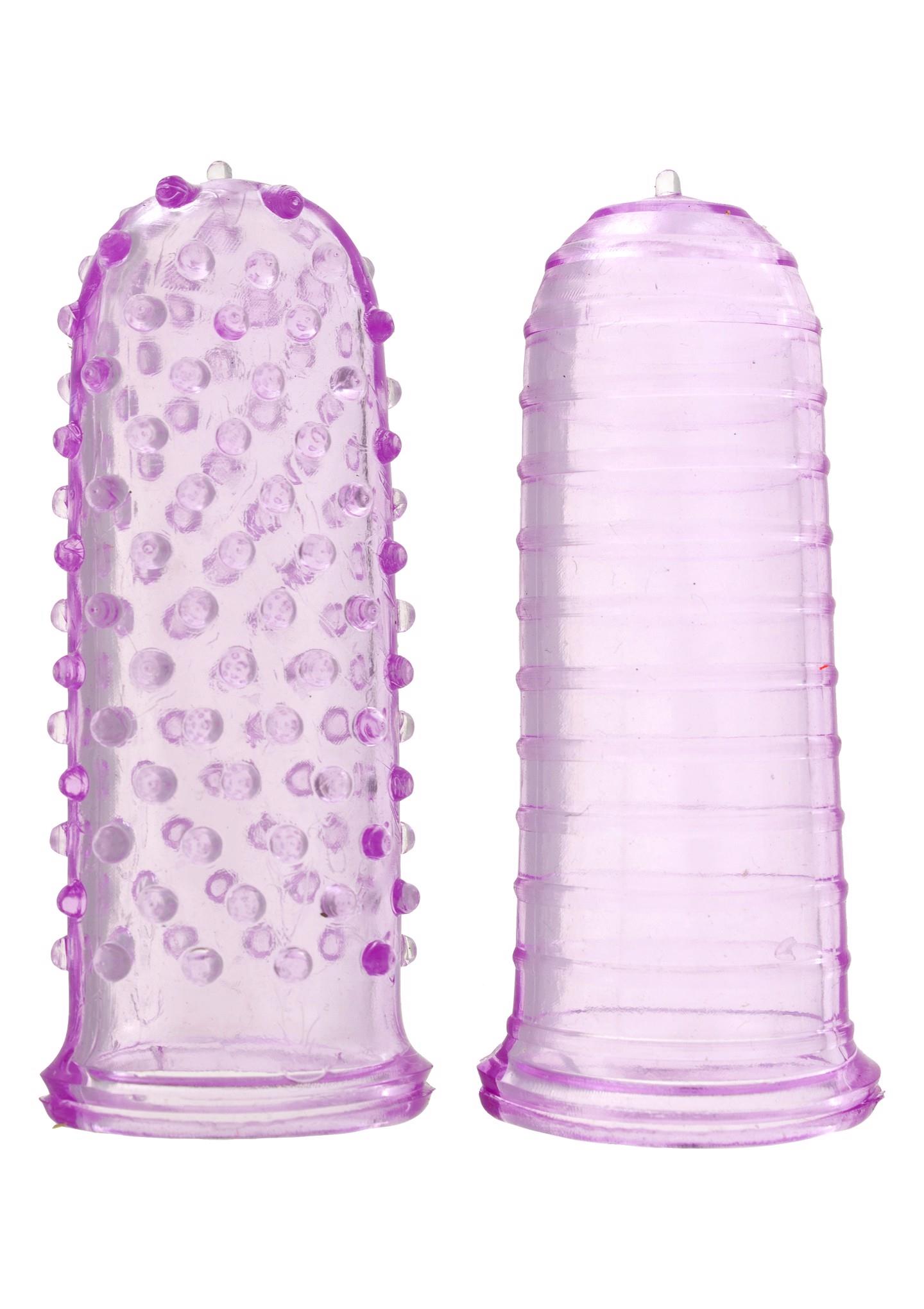 Pirštų stimuliatoriai „Sexy Finger Ticklers“ (violetiniai)