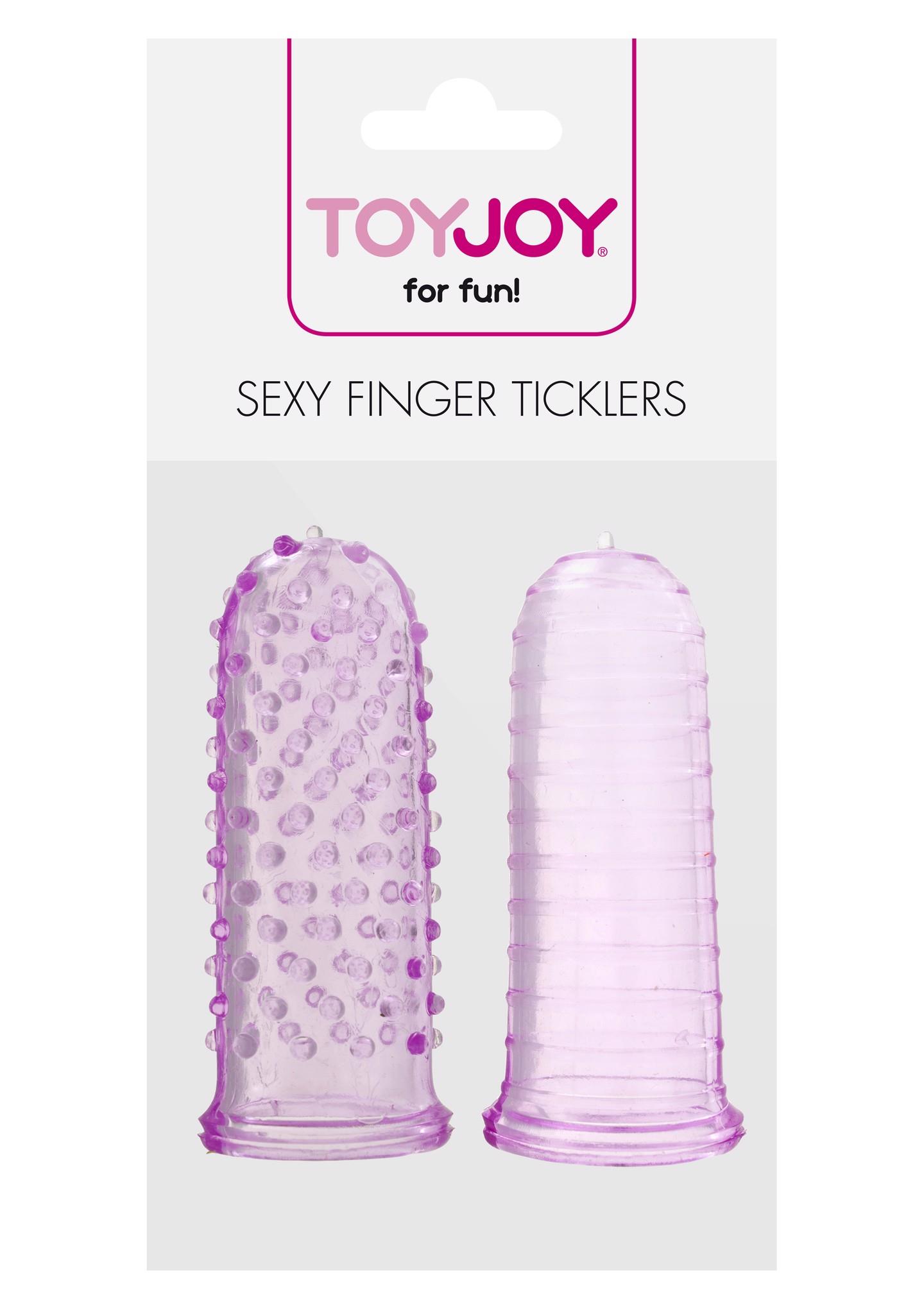 Pirštų stimuliatoriai „Sexy Finger Ticklers“ (violetiniai) - Image 2