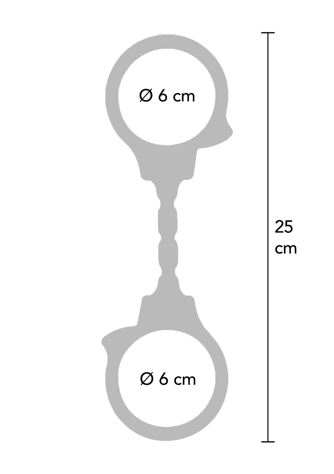 Tamprūs rankų pančiai „Stretchy Fun Cuffs“ (rožiniai) - Image 3