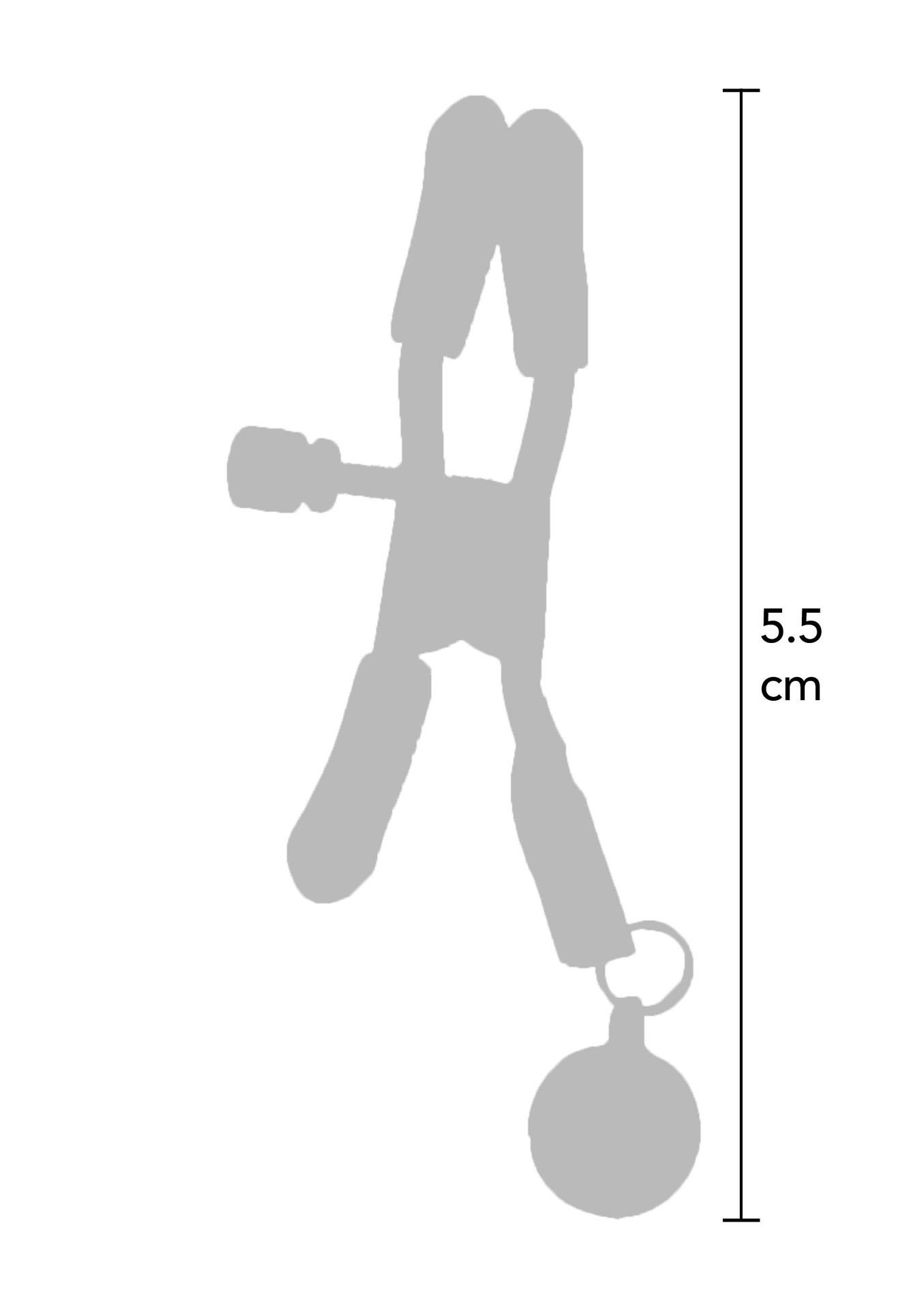 Spenelių spaustukai „Nipple Teasers“ (metal) - Image 3