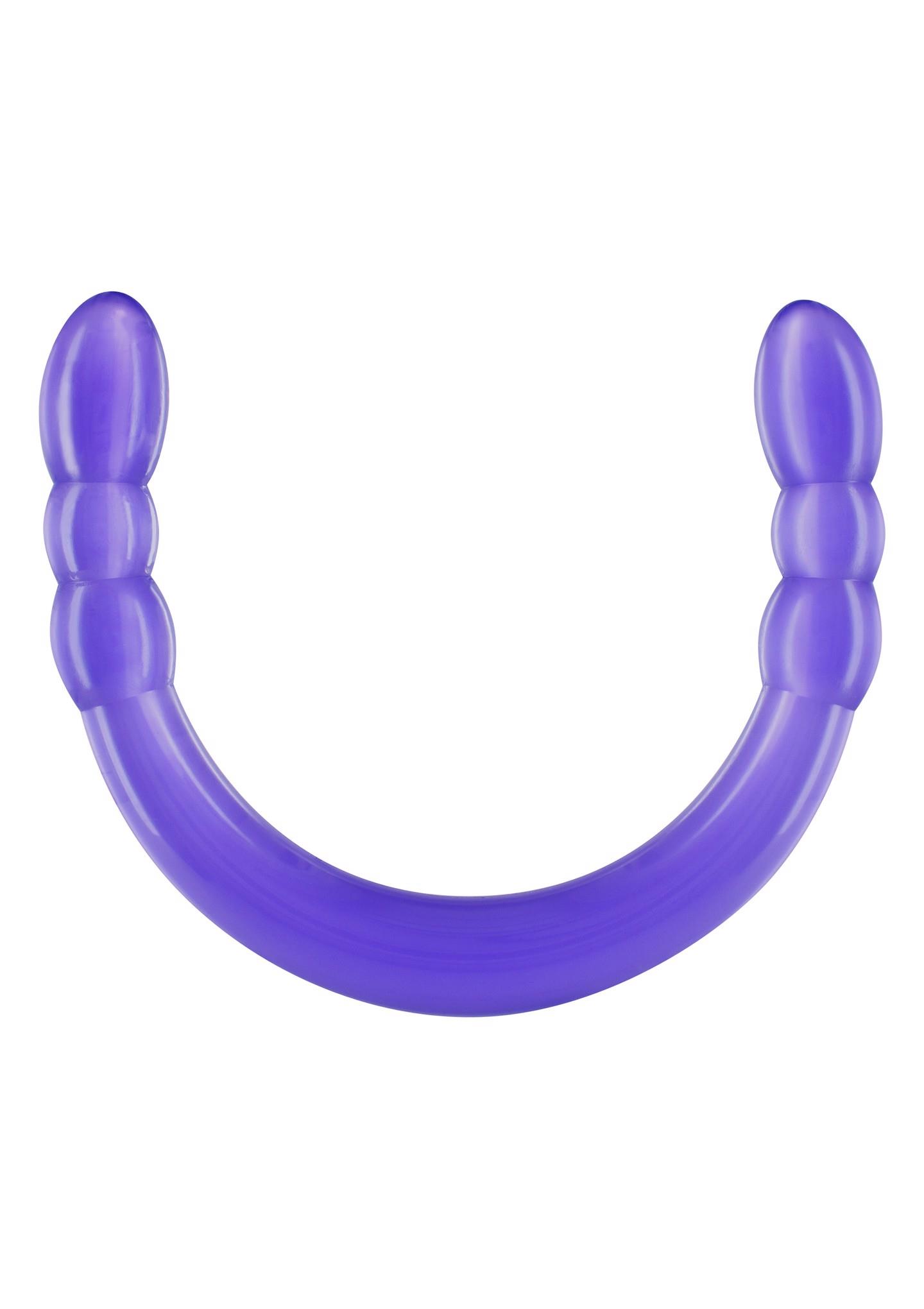 Dvigubas dong „Double Digger“ 45 cm (violetinis)