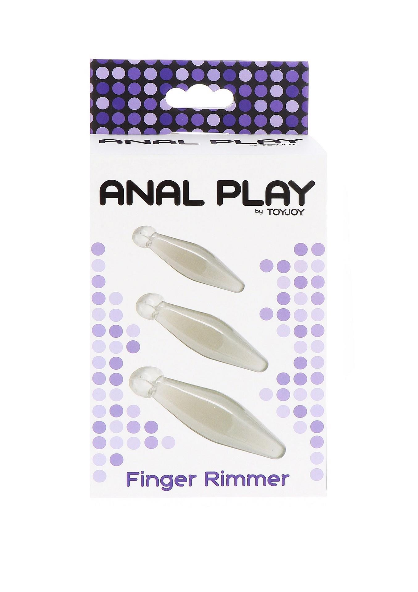 Analinių piršto antgalių rinkinys „Finger Rimmer“ (3 vnt.) - Image 3