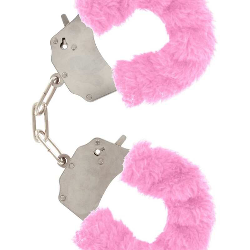 Kailiniai antrankiai „Furry Fun Cuffs“ (rožiniai)