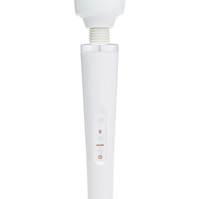 Kūno ir klitorio masažuoklis „Magic Massager“ (baltas)