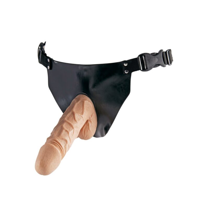 Strap-on rinkinys „Superwoman“ (šviesi odos spalva)