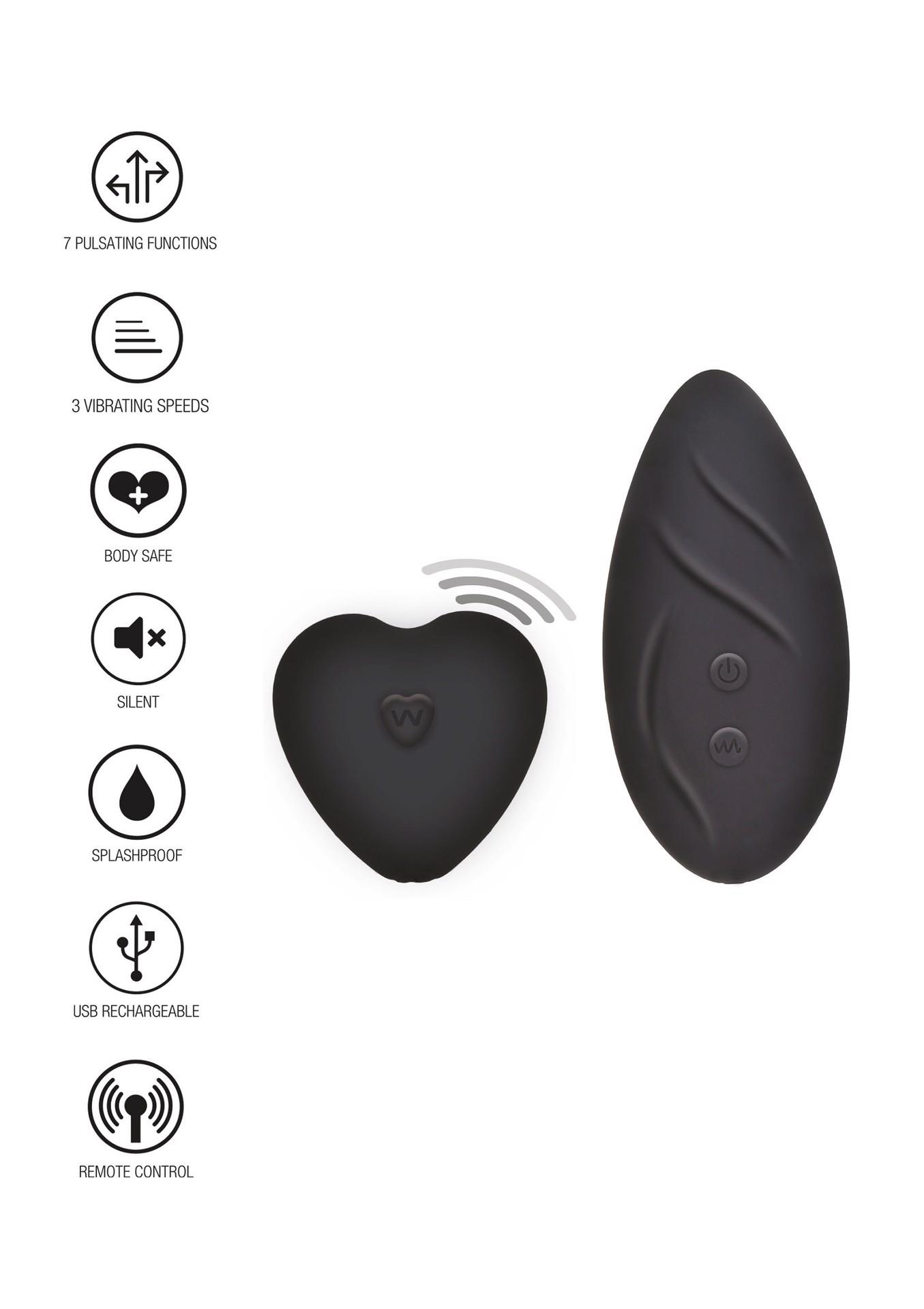 Kelnaičių vibratorius „Angel Panty Vibe“ (juodas) - Image 7