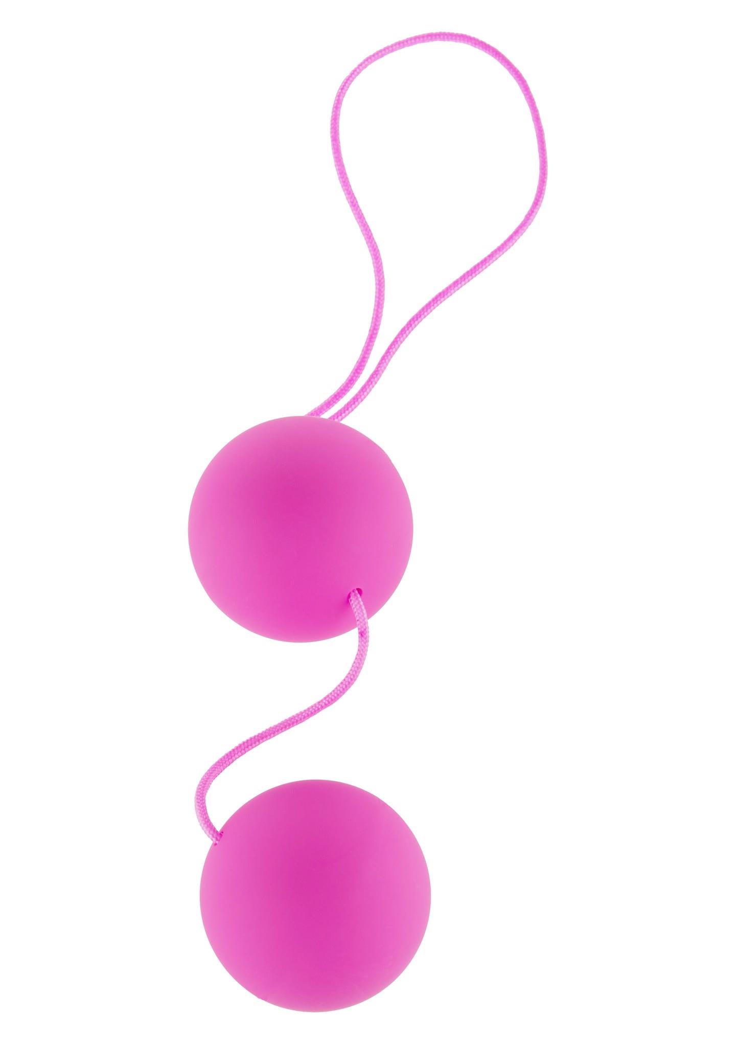 Vaginalinės rutuliukės „Funky Love Balls“ (violetinės) - Image 3