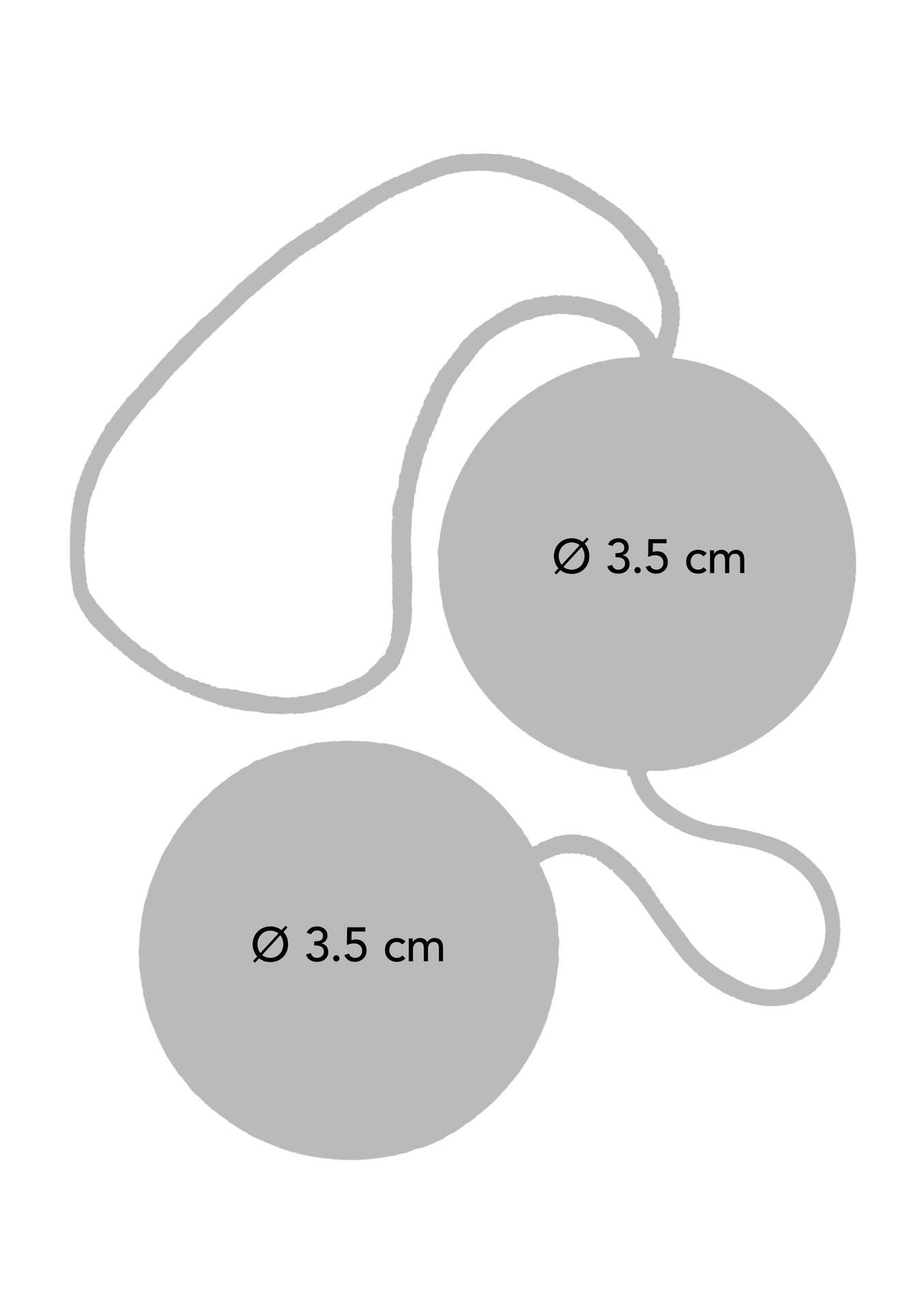 Vaginalinės rutuliukės „Funky Love Balls“ (violetinės) - Image 5