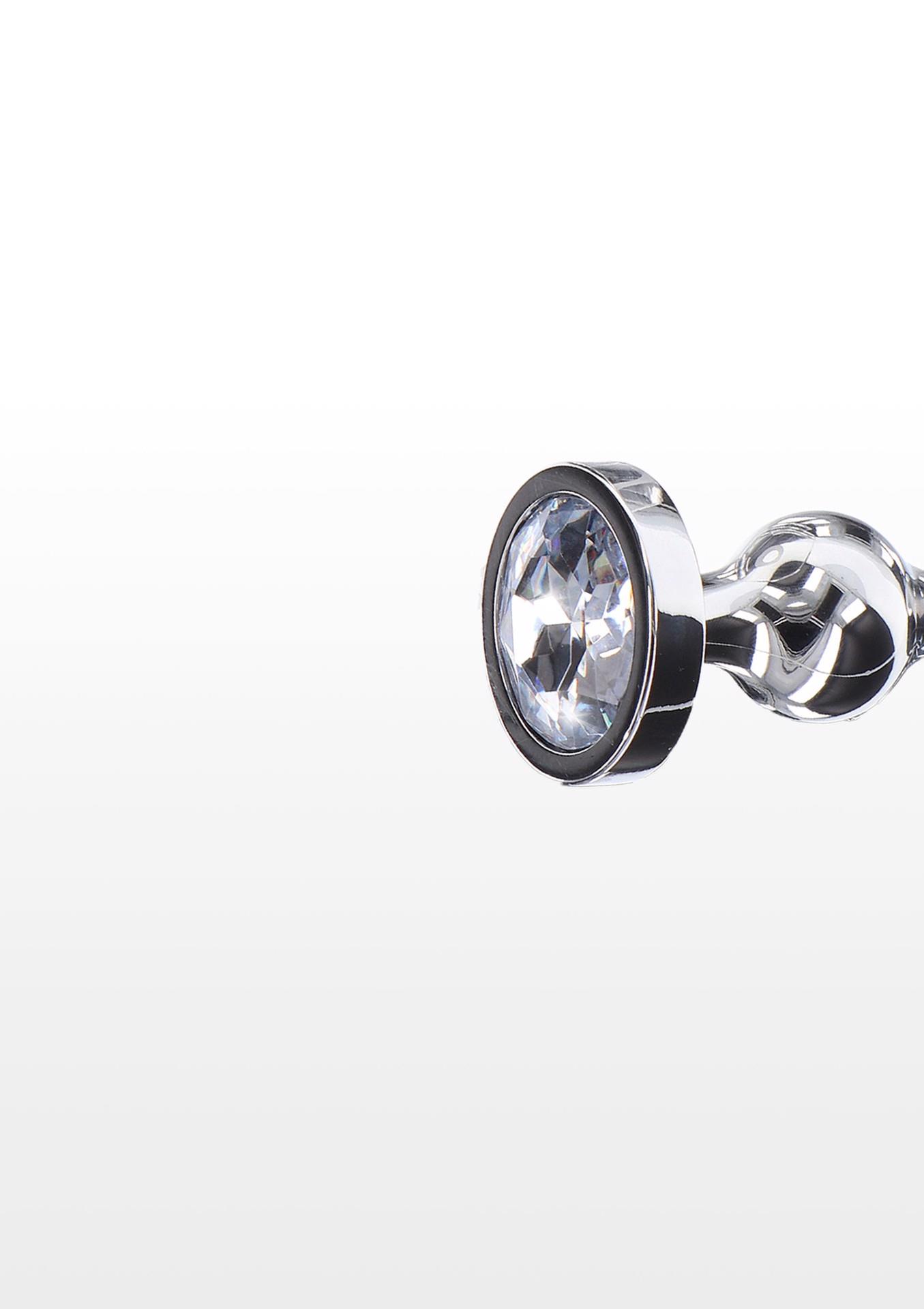 Analiniai karoliukai „Diamond Star Beads“ (S, sidabro spalvos) - Image 4