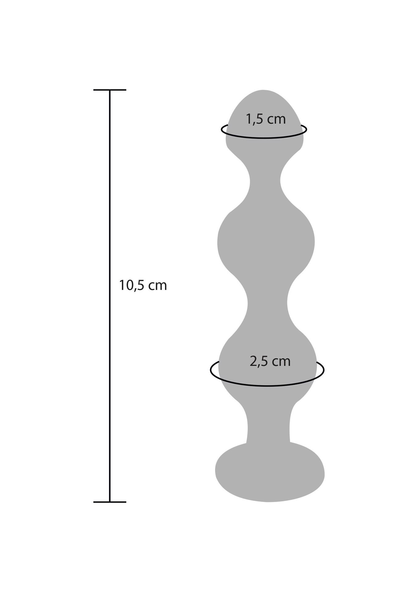 Analiniai karoliukai „Diamond Star Beads“ (S, sidabro spalvos) - Image 5