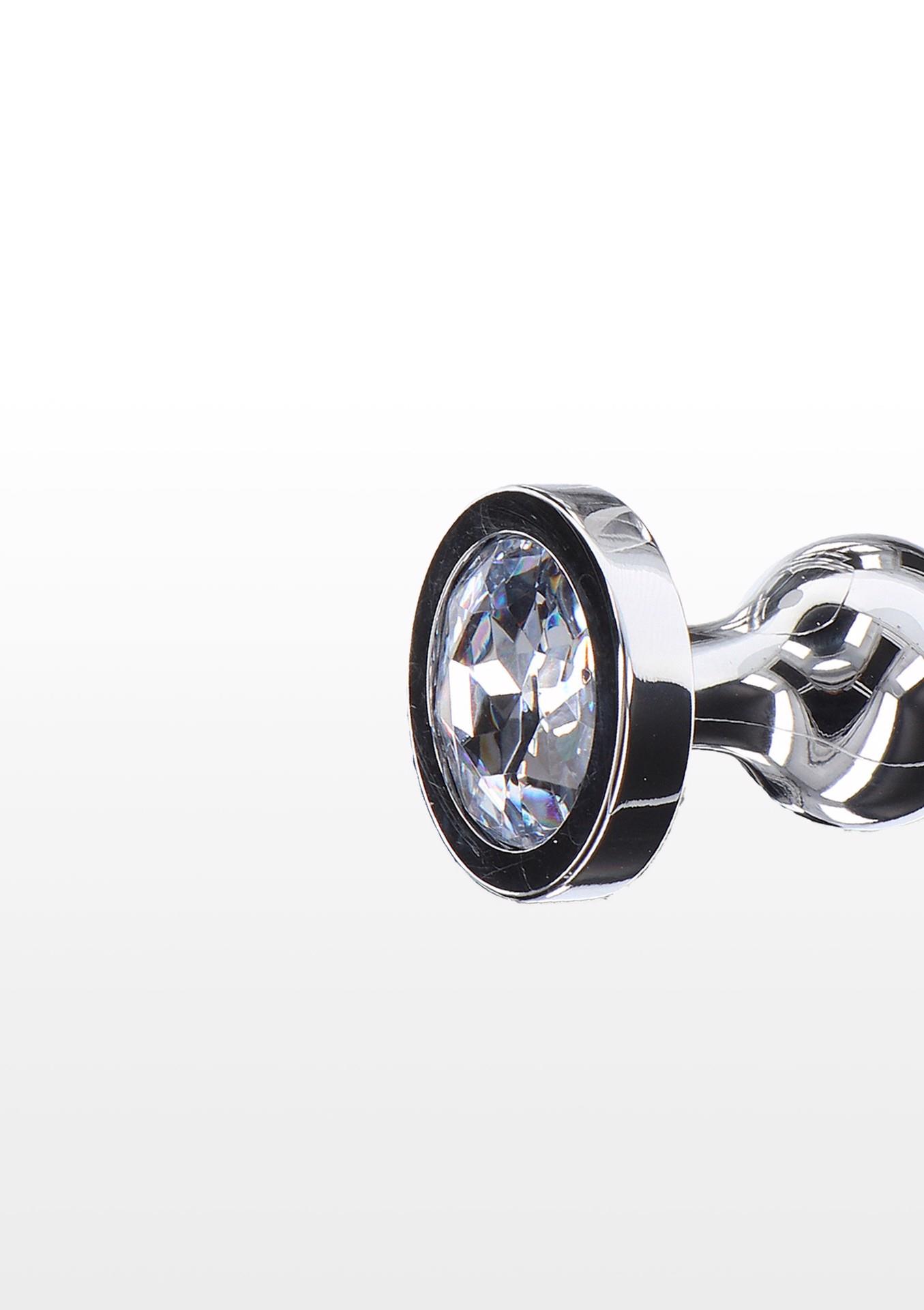 Analiniai karoliukai „Diamond Star Beads“ (L, sidabro spalvos) - Image 4