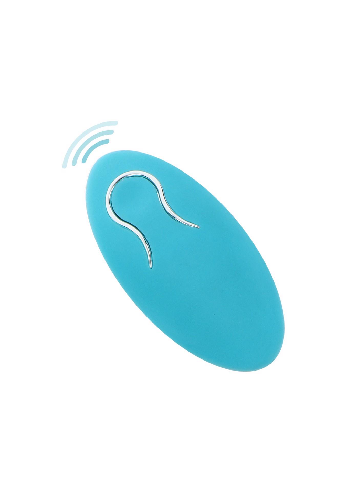 Penio žiedas su šereliais „Tickle Brush C-Ring“ (mėlynas) - Image 7