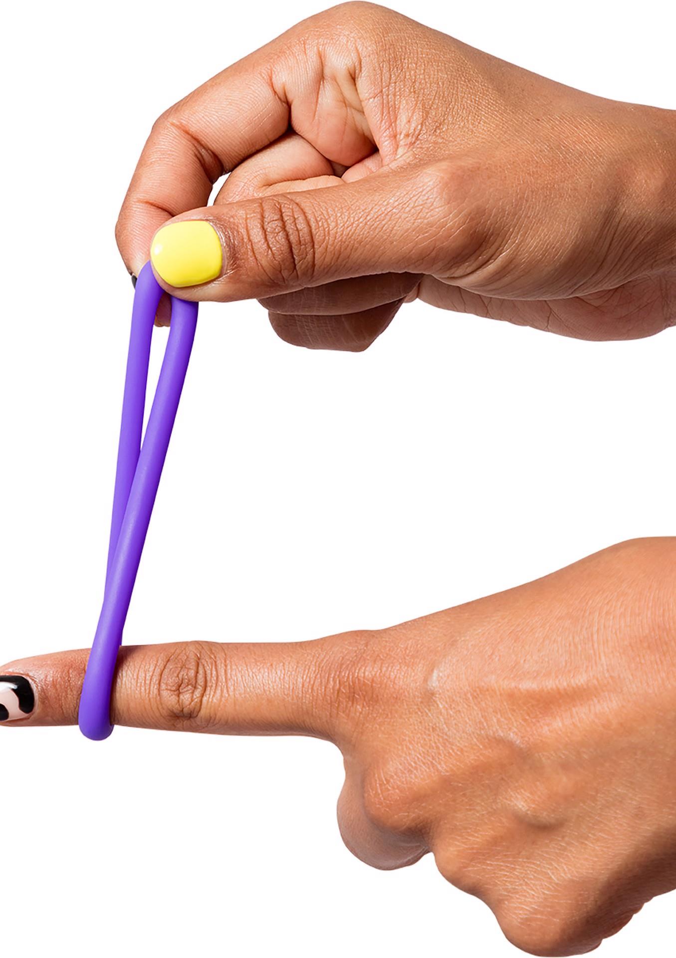 ROMP Remix Trio vibruojantis rinkinys, purpurinis - Image 5