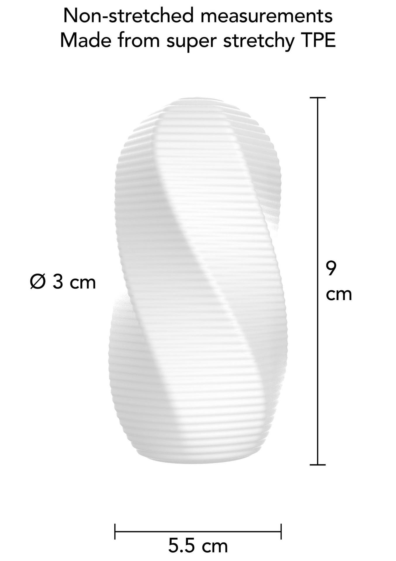 Medium Masturbator Swirl White - Image 5