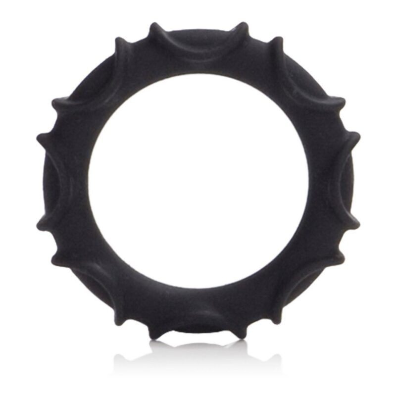 Atlas Silicone Ring Black