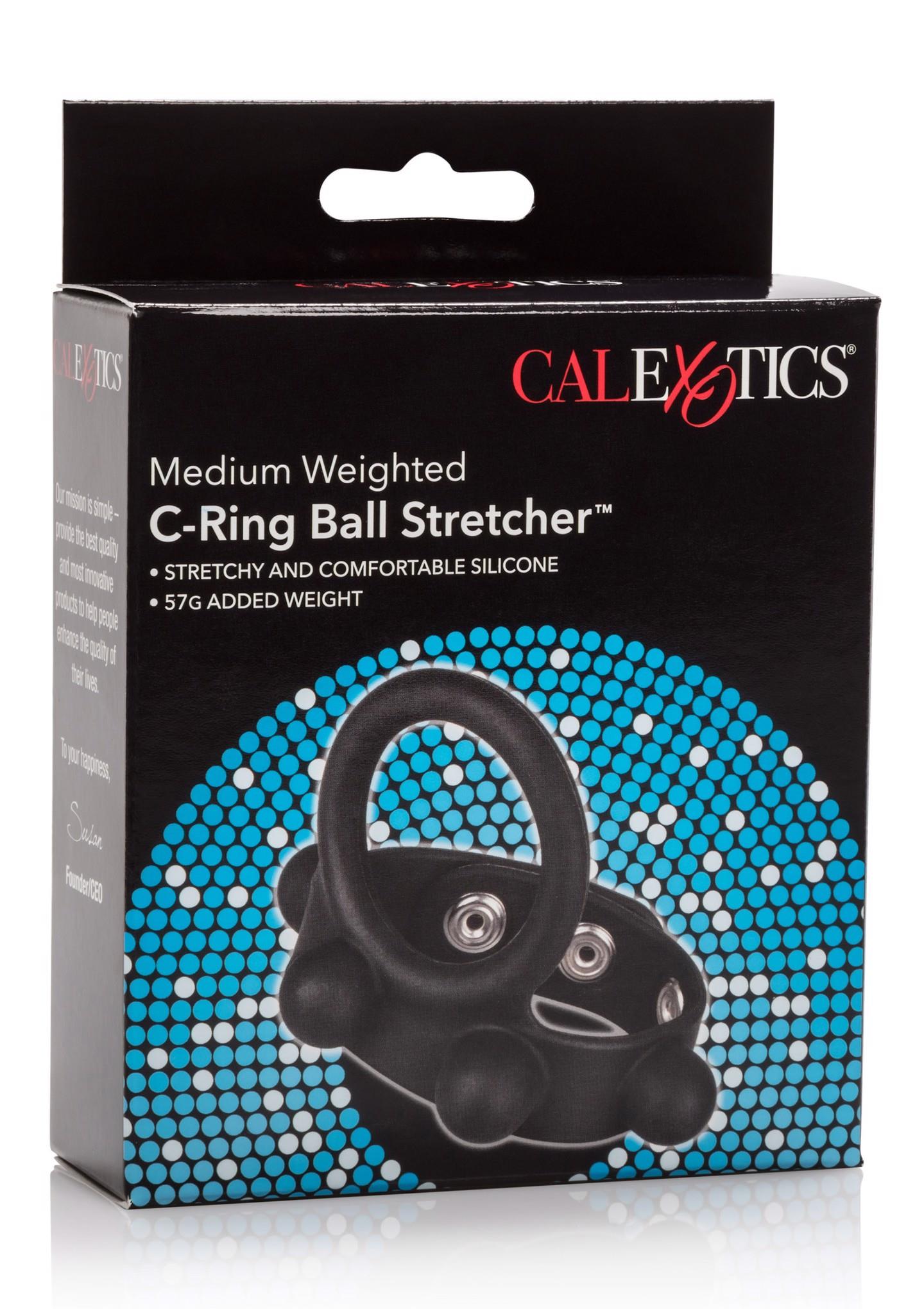 C-Ring Ball Stretcher Medium Black - Image 2