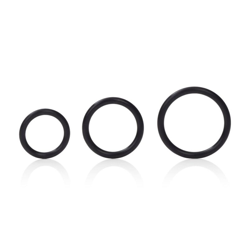 Silicone Support Rings Black