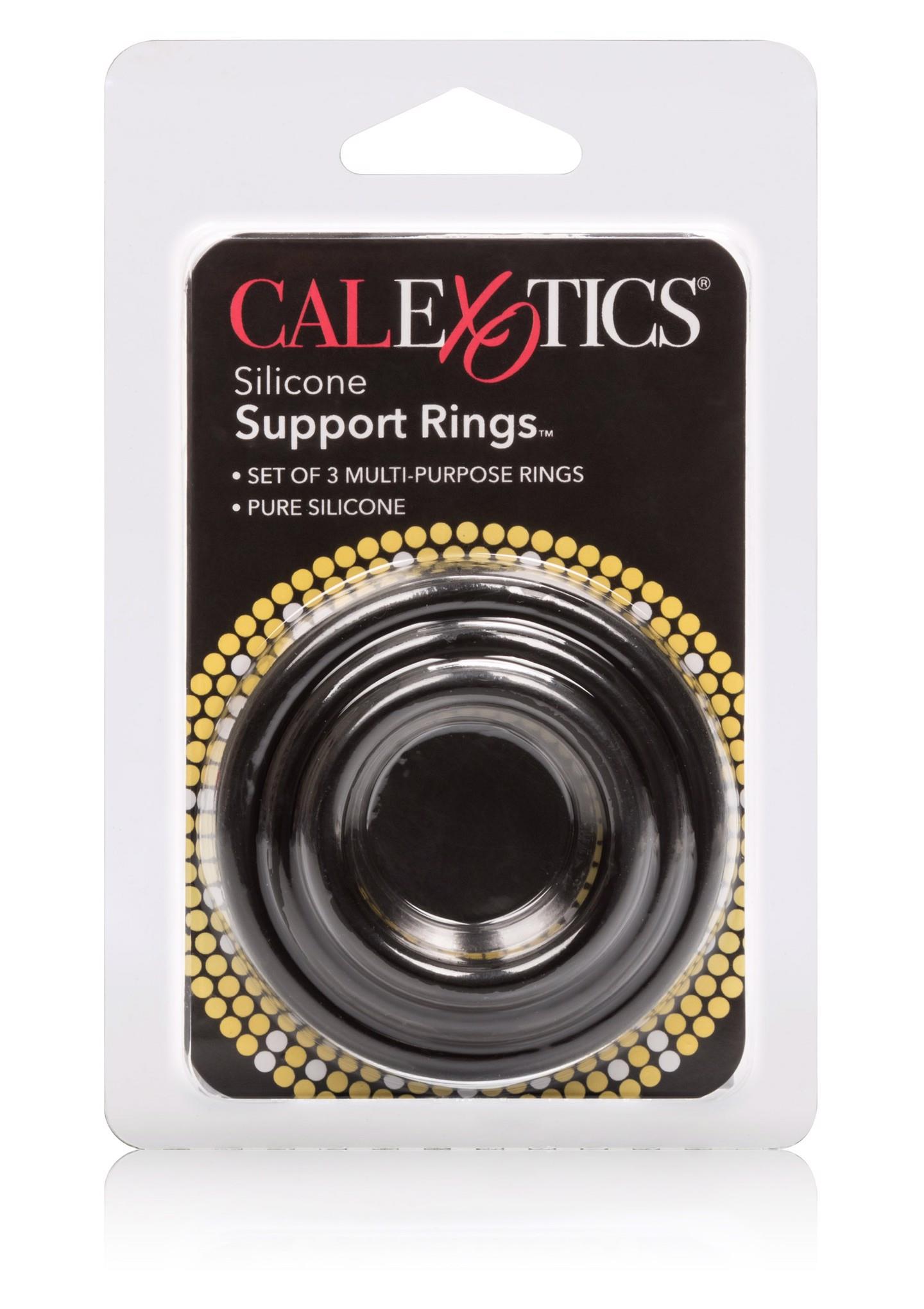 Silicone Support Rings Black - Image 2