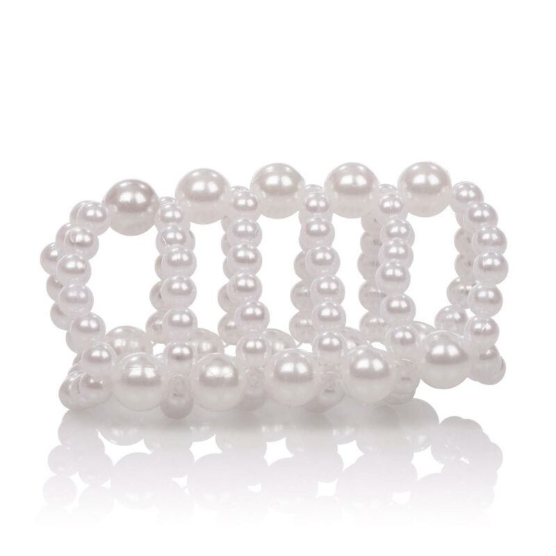 Pearl Stroker Beads Large Transparent