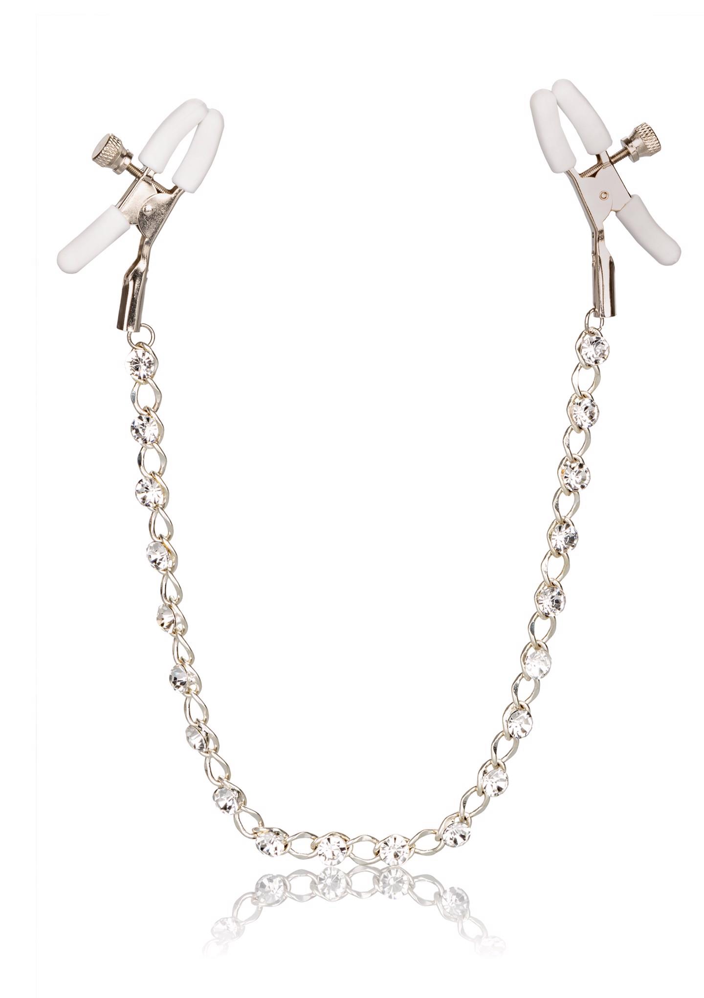 Kristalinė spenelių spaustukų grandinėlė