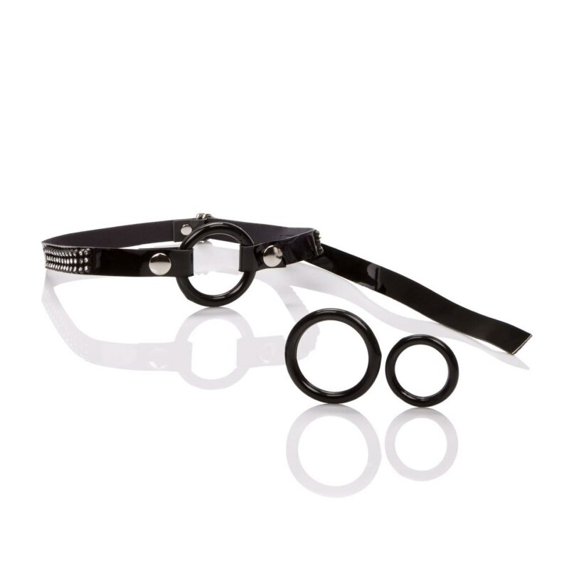 Open Ring Gag Black